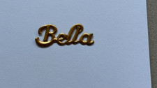 LOGO "BELLA" A COUDRE SUR