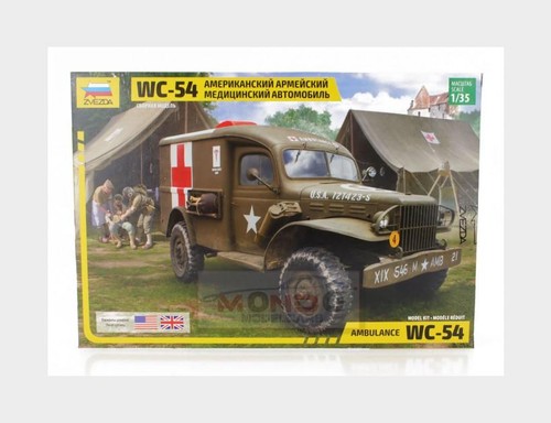 Zvezda dodge wc54 4x4 - zvezda,