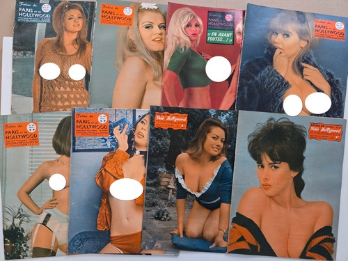 Lot 8 anciennes revues - lot,