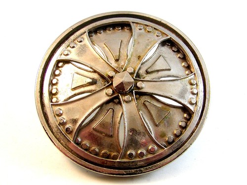 Vintage spinner belt buckle - belt, by