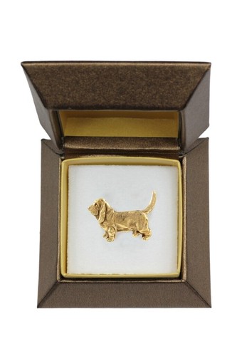 Basset hound hundebrosche - -,