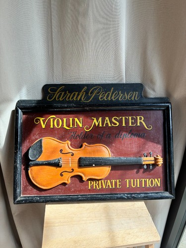 Tableau country corner violon