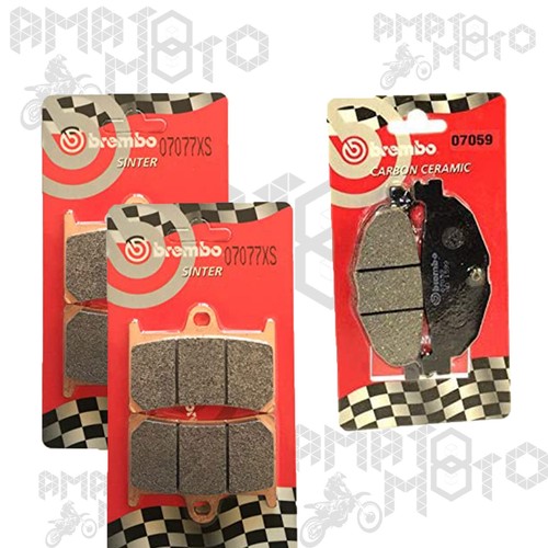 Plaquettes frein kit brembo - plaquettes,
