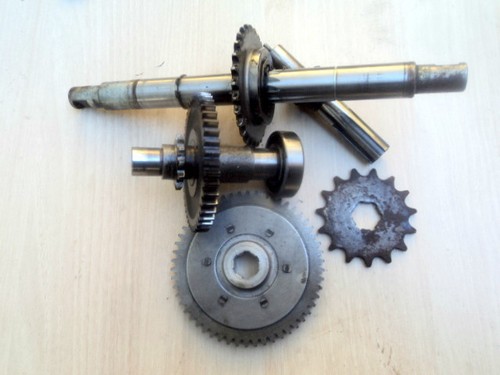 Axe pedalier bonjour - pedalier,