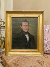 Peinture Anciennne, Huile Sur