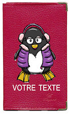 Etui carte grise en rouge