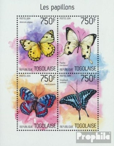 Togo 5687 5690 - togo, 5687-5690
