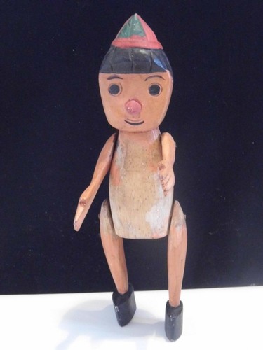 Jouet bois pinocchio - bois,