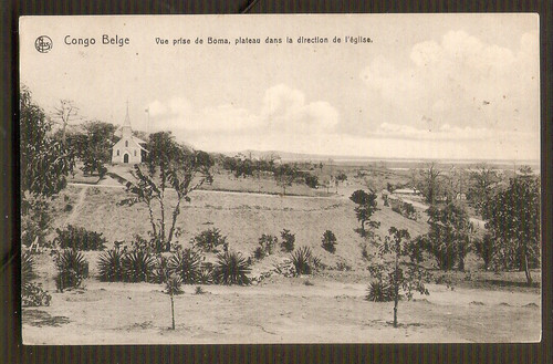 Congo belge boma cpa vue - cpa,