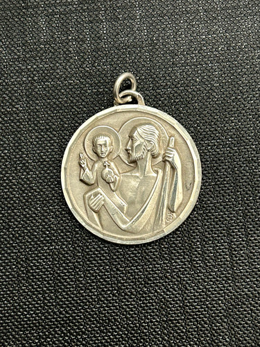 Ancien pendentif médaille - ancien, en