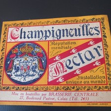 Ancienne étiquette bière