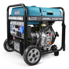 Groupe électrogène thermique inverter, puissance nominale 5000W - Könner &