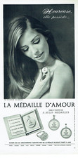 advertising 0922 1967 the love medal A. Augis