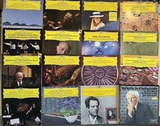 Deutsche Grammophon 16 Vinyl Lot Karajan Ozawa Tokyo Steinberg Böhm Anda Kempff