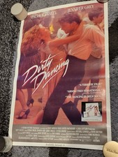DIRTY DANCING (1987) One Sheet Movie Poster Patrick Swayze, Jennifer Grey NM