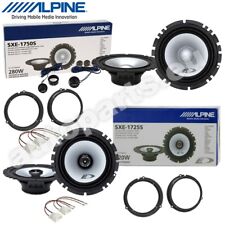 Kit 6 Enceintes Alpine Antérieures Et Postérieures Pour Ford Fiesta VI / VII