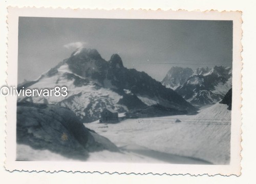 Photo vintage 1951 alpes - -,