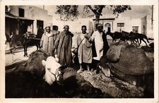 CPA AK TUNISIA BIzerte Marche