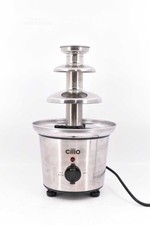 Fontaine À Chocolat En Acier Cilio Fonctionnelle