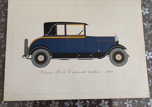Citroen b14 cabriolet - citroen,