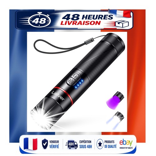 Lampe torche led rechargeable - torche,