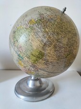 Grand globe terrestre vintage