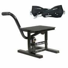 Béquille Moto Cross MB + Protège-main pour Kawasaki KX 85/ 100/ 125 F