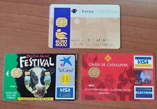 SPANISH BANKS Smart Card LOT