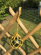 7 ⚜️ Antique Vintage Authentic Glass Fisherman's Net Float Ball