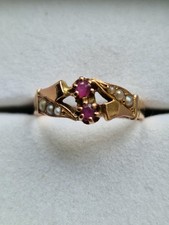 Bague Ancien 1900 Or 18 Carats