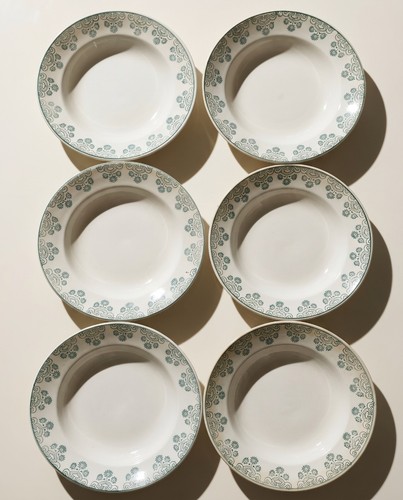 Lot assiettes creuses - de, 6
