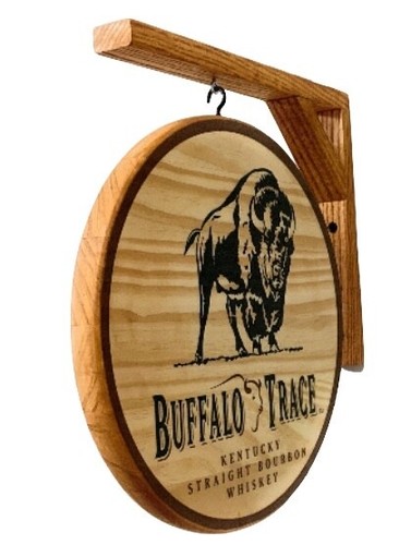 Buffalo trace pub sign - buffalo,