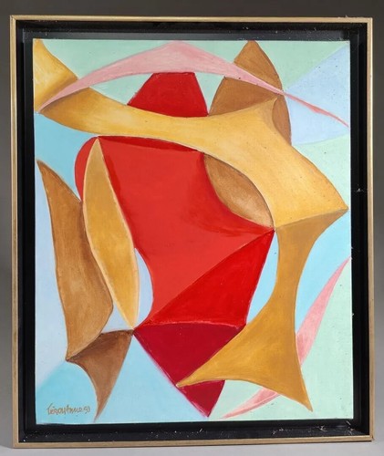 Huile sur toile - , qui