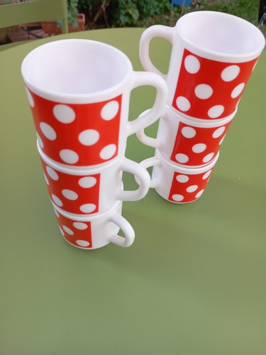 Tasses café polka - tasses,