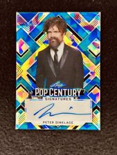 Peter Dinklage certified autograph signed 2022 Leaf Pop Century Game of Thrones