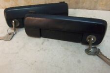 PAIR NOS CLASSIC FIAT 127 Rustica Panorama 147  EXTERNAL METAL DOOR HANDLES