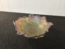 Daum France Crystal 'Cabbage Leaf' Cup