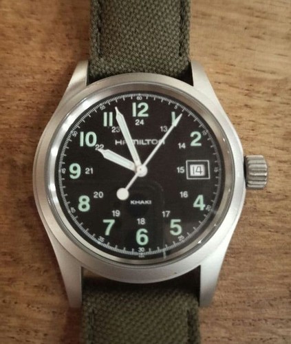 Montre hamilton khaki field - montre, à