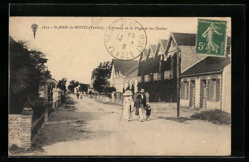 Cpa jean monts - cpa, st-jean-de-monts