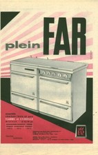 1961 Far Vintage Full Gas Stove Magazine Advertisement
