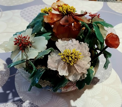Présentoir floral chinois - floral,