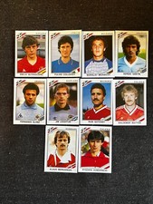 LOT 10 STICKERS PANINI WORLD