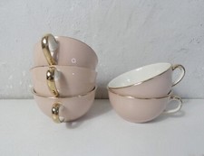 5 tasses Villeroy & Boch rose