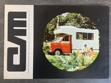 Brochure Ford Transit Motorhome CM Autohome, DINA4, 2 pages 1970s