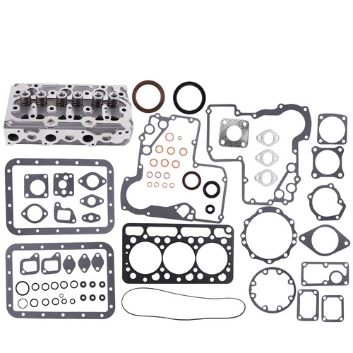 Complete cylinder head with - cylinder,