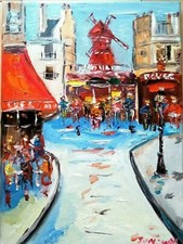 PARIS LE MOULIN ROUGE PIGALLE
