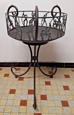 Ancienne Table Tripode En Fer