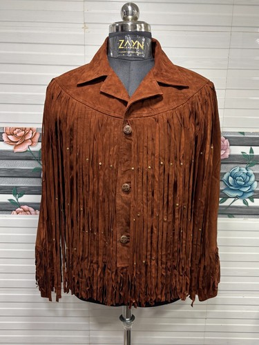 Manteau homme vintage cowboy