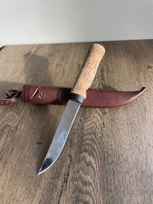 fishing knife Helle (Norway) with cork handle