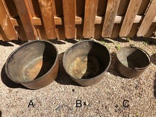 Lot de 2 marmites/chaudrons en